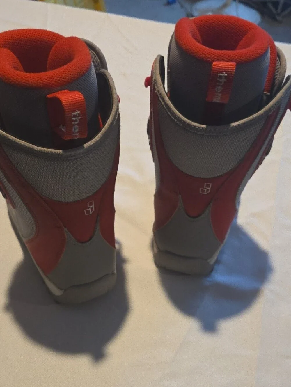 Salomon Kids Red and Gray Winter Boots